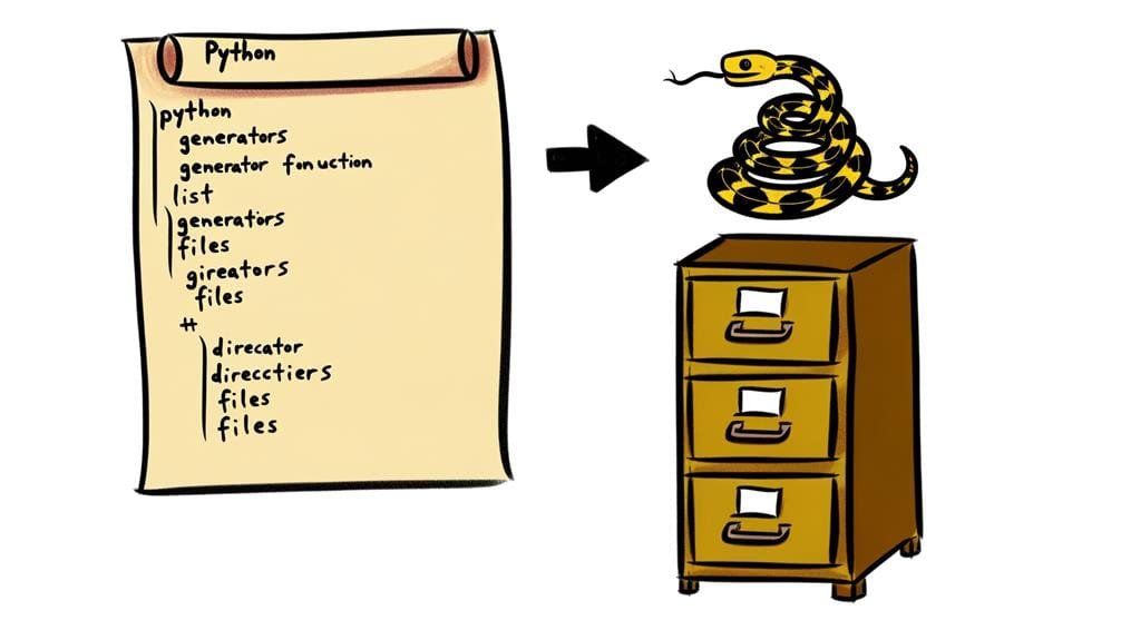 How to List All Files in a Directory With Python? 3 importance of generators explained
