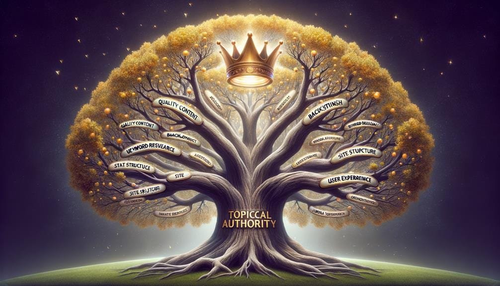 increasing authority through content