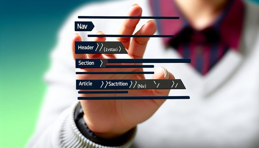 semantic html accessibility features