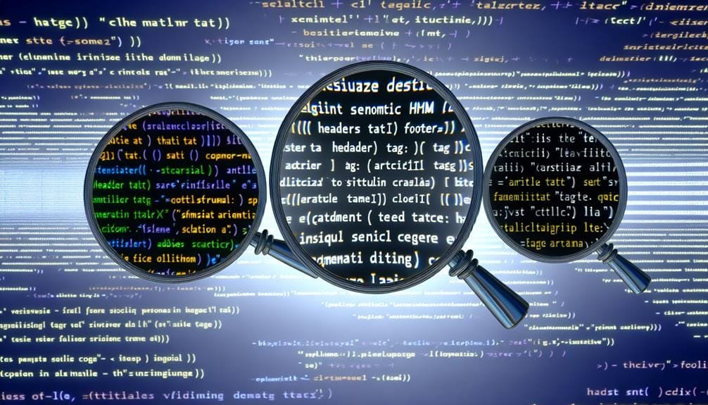 semantic html element exploration