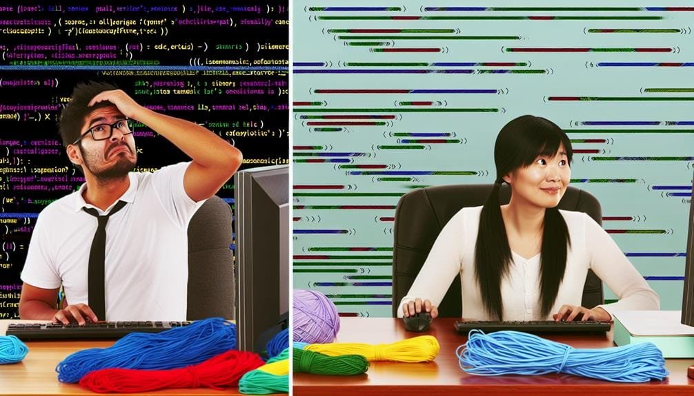 struggles with non semantic tags